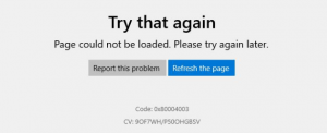 0x80004003 error