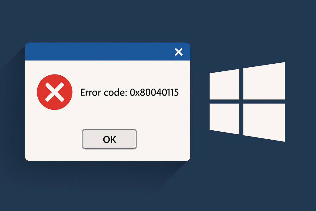 error 0x80040115