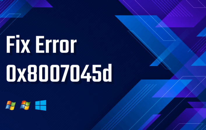 How to Fix Device I/O Error Code 0x8007045d