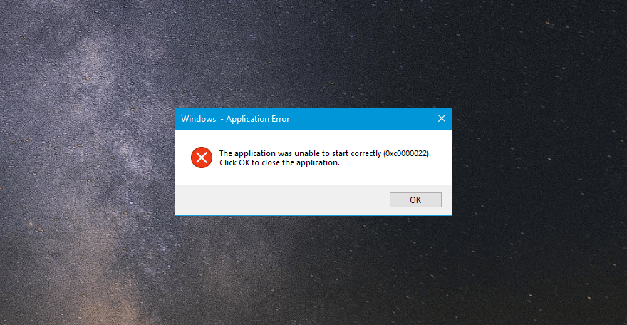 Error 0xc0000142 Application Was Unable to Start Correctly Fix 