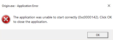 0xc0000142 error
