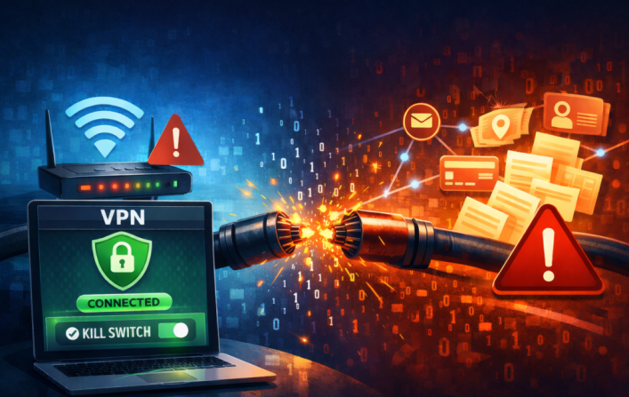 Was Ist der VPN Kill Switch? Wie Sie Verhindern, dass Daten-Lecks, Wenn Ihre Verbindung unterbrochen wird