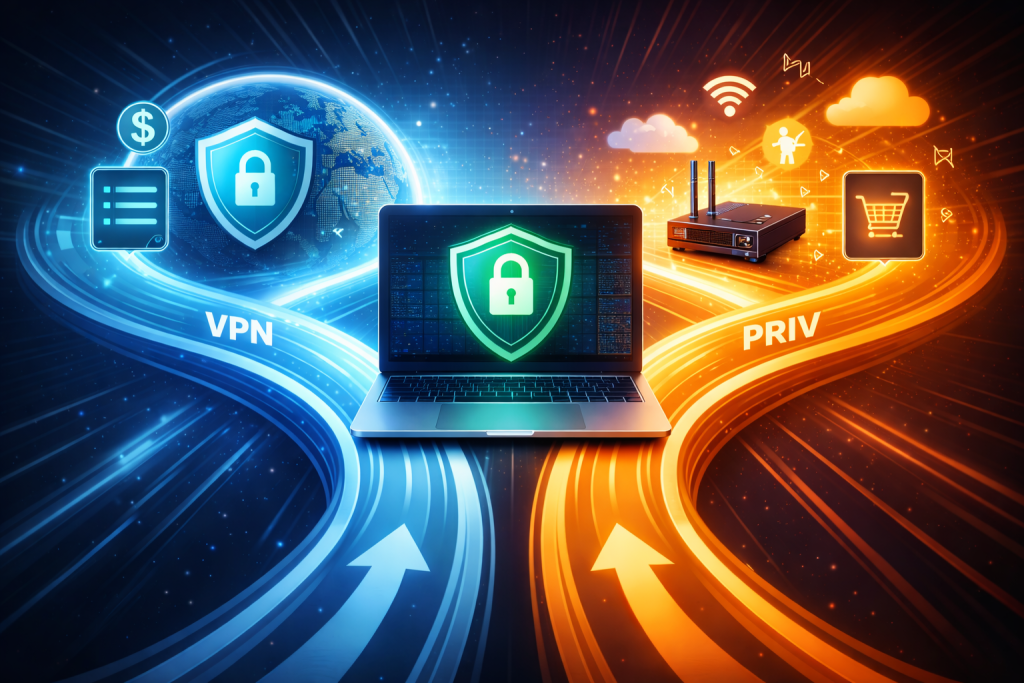what is a vpn split tunneling