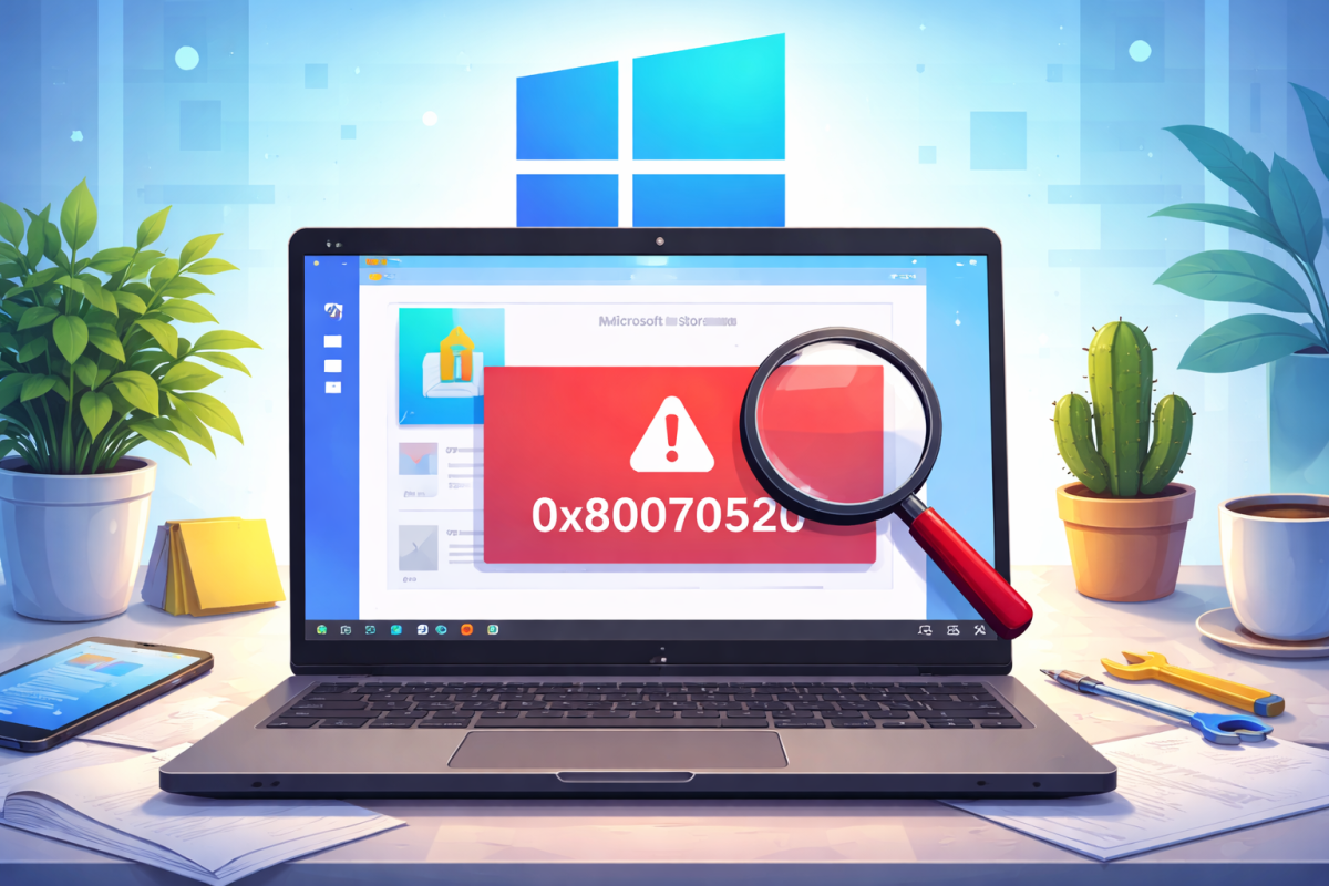 Fix: Microsoft Store Error 0x80070520 In Windows 10/11 - Outbyte ...