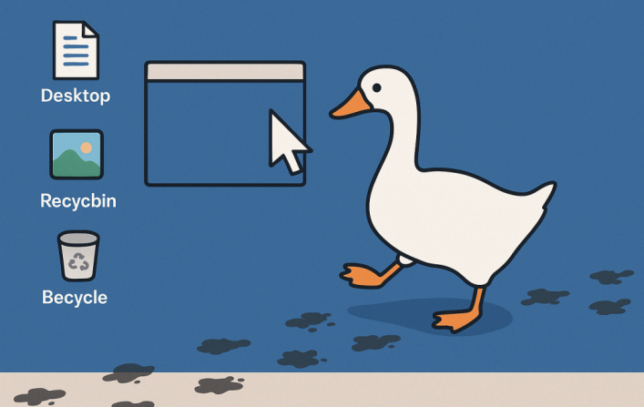 Was ist die Gans Malware oder Desktop Goose