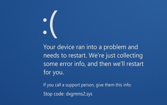 Irritado com a Dxgmms2.sys BSOD? Aqui está o Que Você Pode Fazer