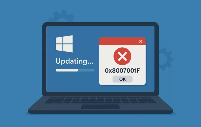 How to Resolve Error 0x8007001F in Windows 10/11