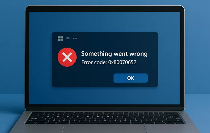 How to Fix Windows Error Code 0x80070652?