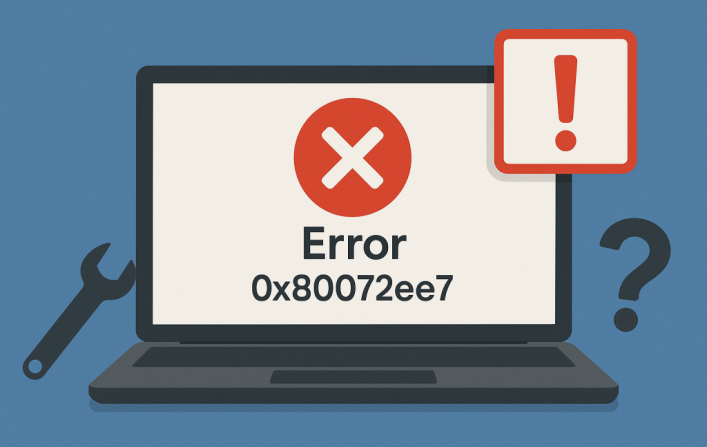 Cómo reparar el Error de Código 0x80072ee7 en Windows 10/11?