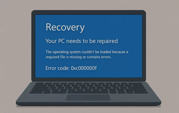 What Is the Error Code 0xc000000f and How Do You Fix It?