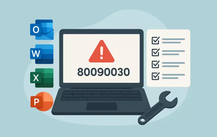 Error Code 80090030 While Accessing Microsoft Office 365? Here Are 5 Must-Try Fixes