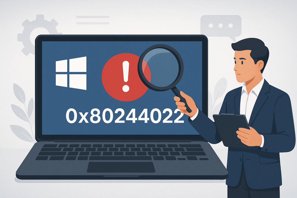 How to Fix The 0x80244022 Error Code