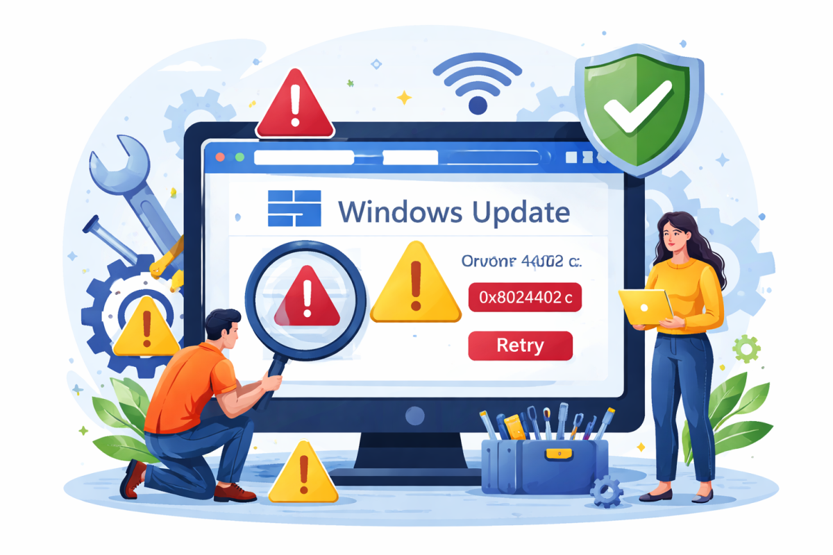 How to Fix Windows Update Error Code 0x8024402c - Outbyte Official Blog