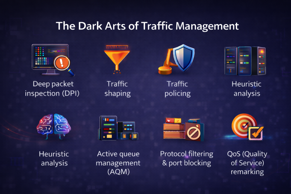 The Dark Arts of Traffic Management