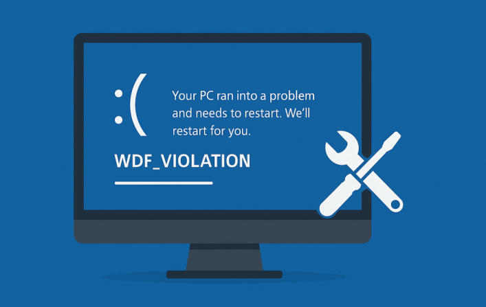 Wie zu Beheben WDF_VIOLATION BSOD auf Windows 10/11