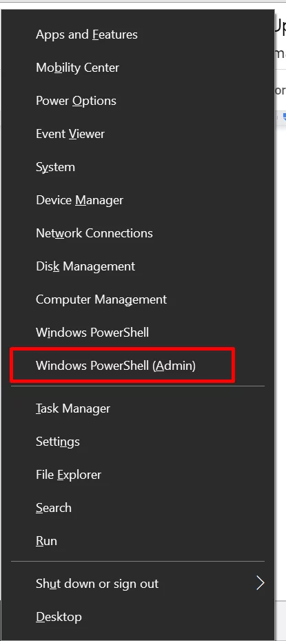 Windows PowerShell Admin