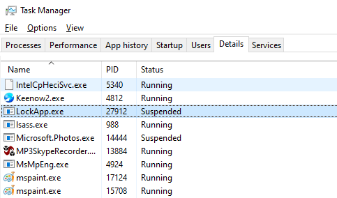 lockapp.exe task manager