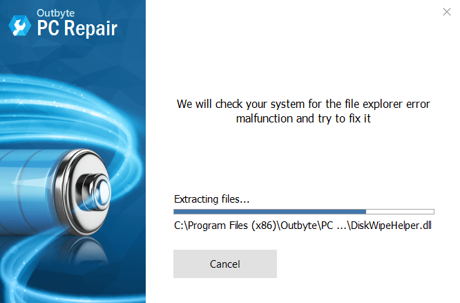 Finish Outbyte PC Repair Installation