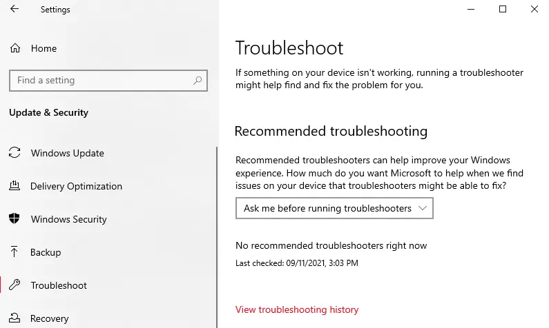Run the Hardware and Devices Troubleshooter