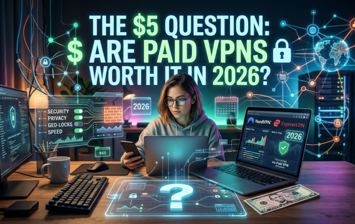 The $5 Question: Are Paid VPNs Worth It in 2026?