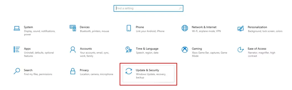 Utilisez l'utilitaire de résolution des problèmes de Windows Update