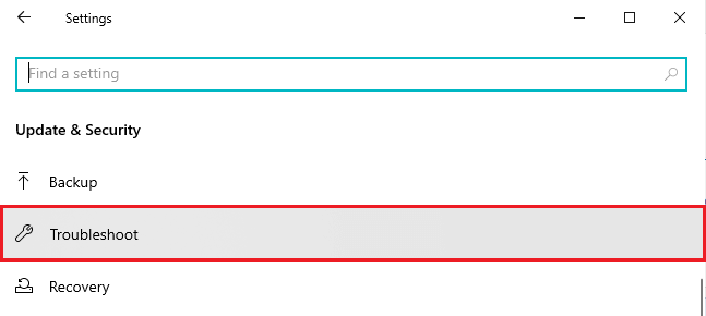 Update&Security troubleshoot