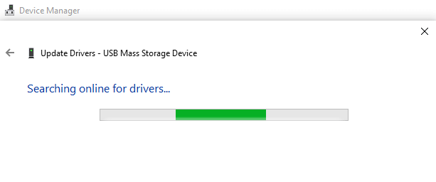 update USB driver