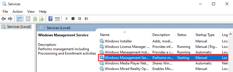 Windows Management Instrumentation
