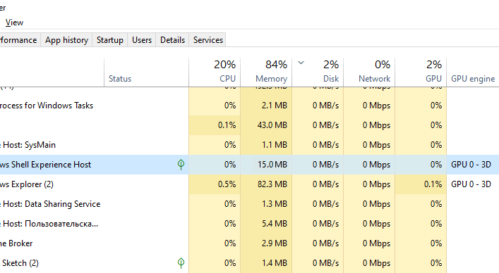 Qu&rsquo;est-ce que Windows Shell Experience Host ? Problème de CPU élevé