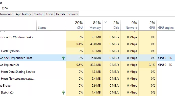 O que é o Windows Shell Experience Host? Problema com CPU alta
