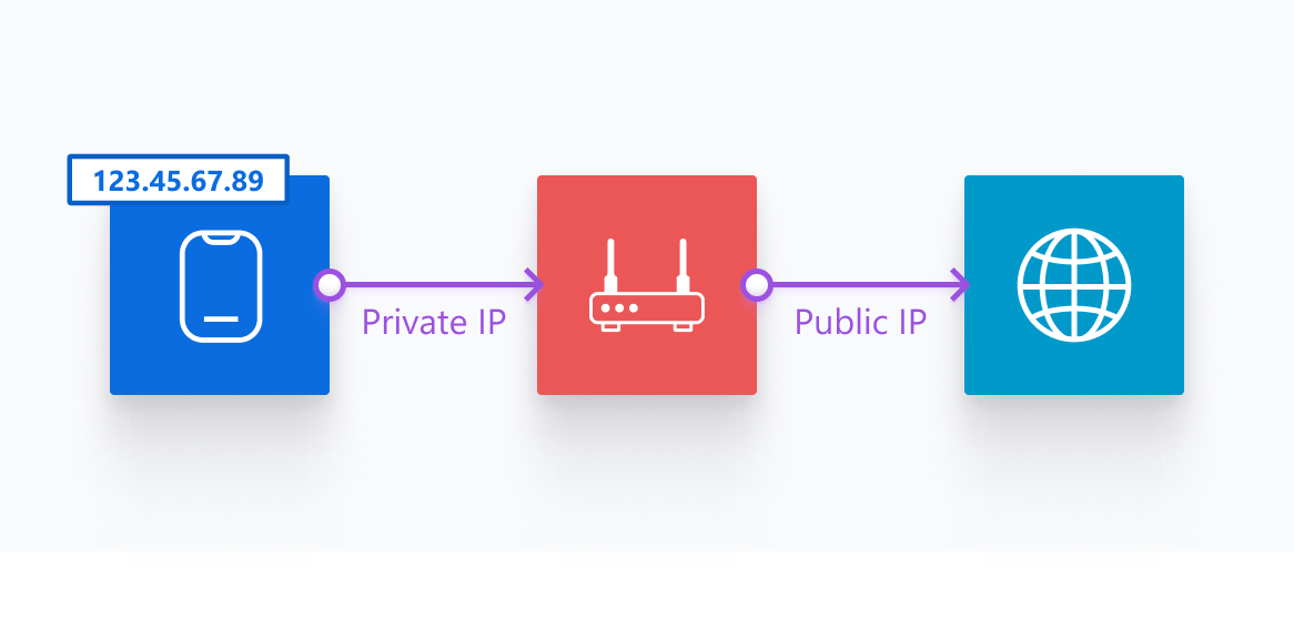 Private and public IP schema